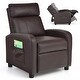 preview thumbnail 1 of 32, Gymax Kids Recliner Chair Adjustable Leather Sofa Armchair w/ Footrest