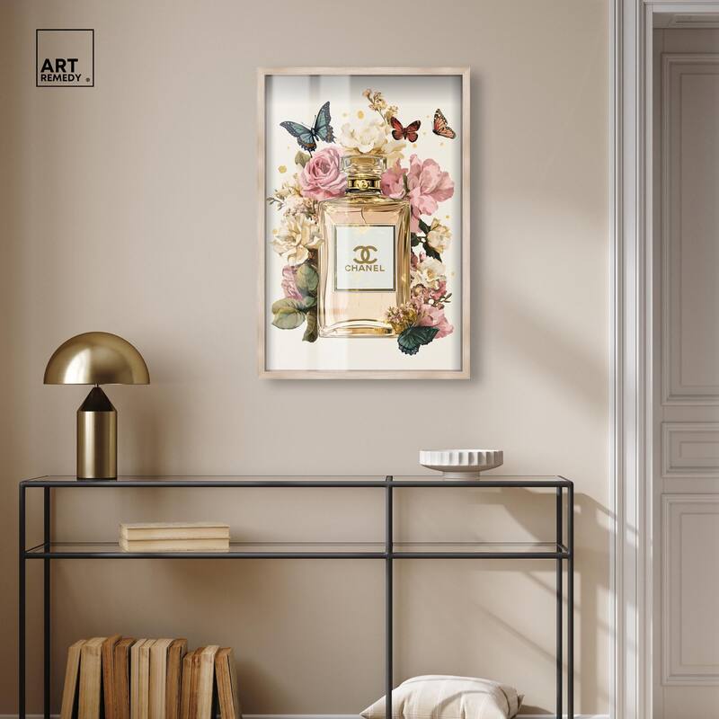 Glam Bloom Butterfly Perfume Shadowbox by Art Remedy