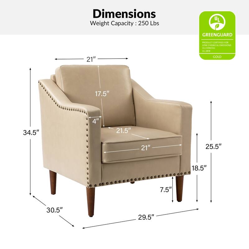 Duarte Transitional Armchair with Sloped Arms Set of 2