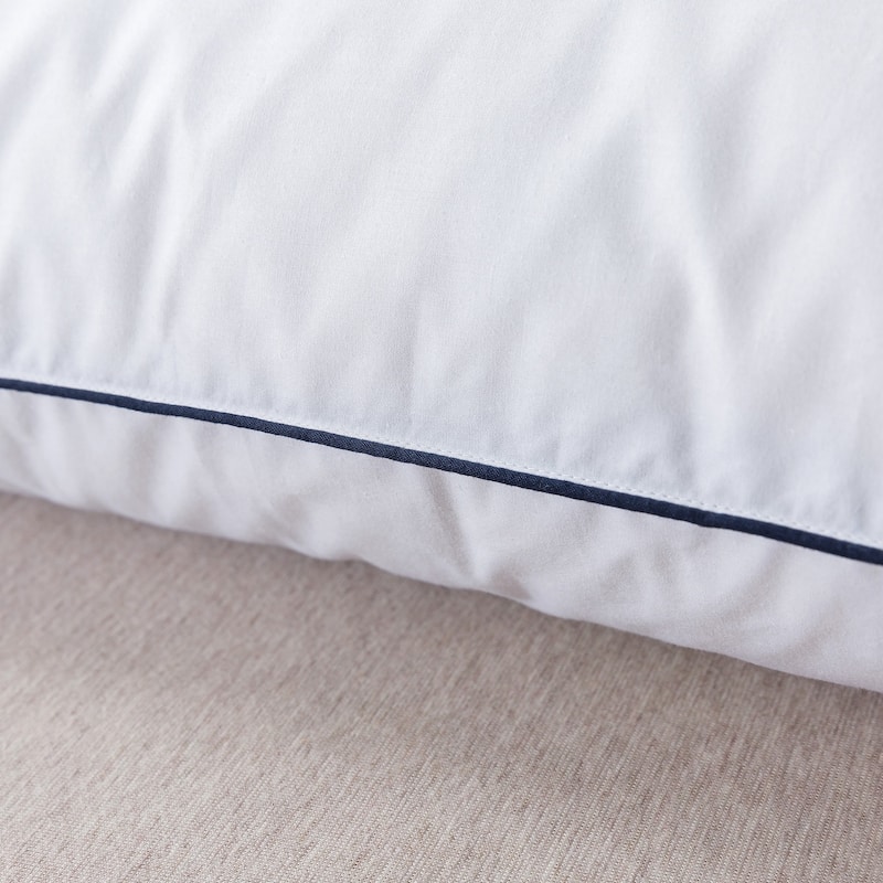 Royal Velvet White European Down and Nano Feather Pillow