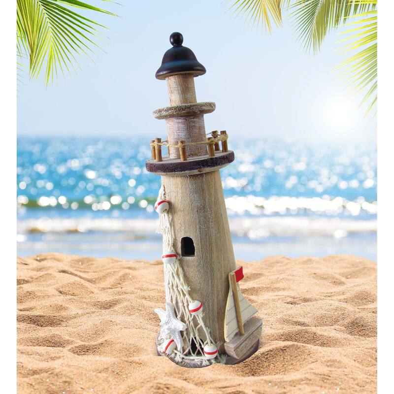 CoTa Global Brown Nautical Collection - Tabletop Centerpiece - 3 Piece
