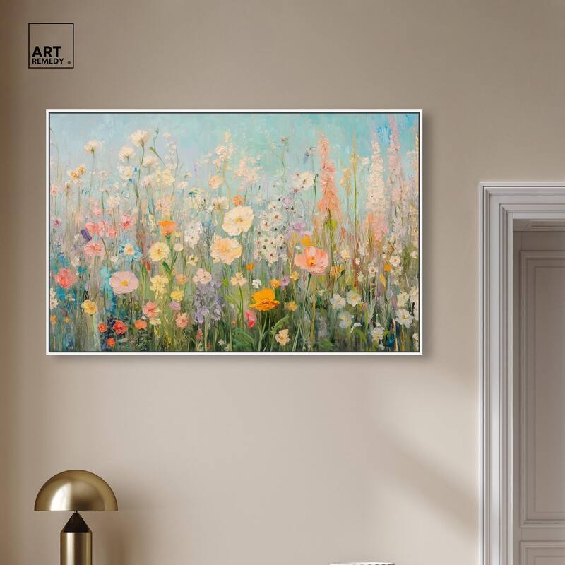 Soft Focus Flora II Canvas by Art Remedy