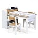preview thumbnail 7 of 5, Children Play Table with Bookcase and 2 Chairs Set
