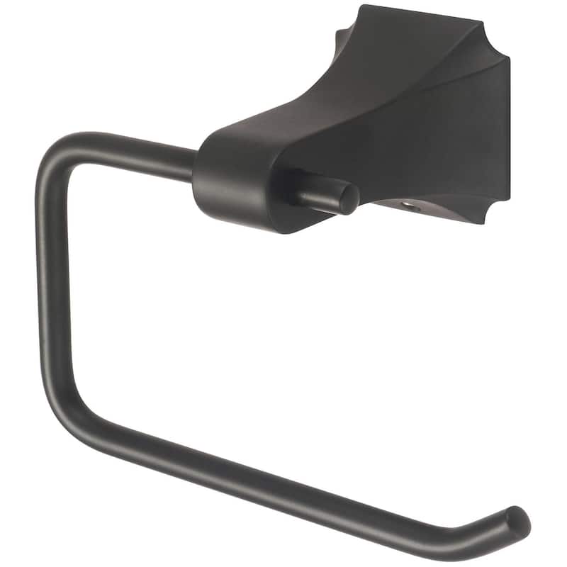 Pioneer Faucets 7PR032 Prenza Wall Mounted Euro Toilet Paper Holder - Matte Black