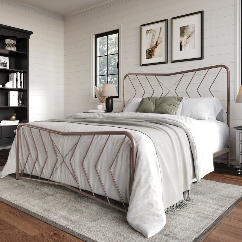 Clayfell Fargo Metal Bed