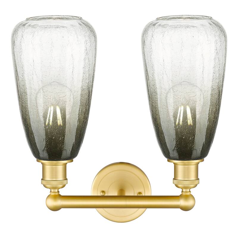 Innovations Lighting Endless Possibilities Edison - Brookhaven Almond - 2 Light 15" Bath Vanity Light