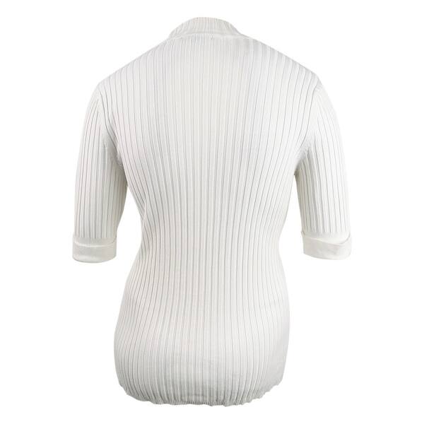 Shop Style Co Women S Ribbed Mock Neck Sweater Xl Winter
