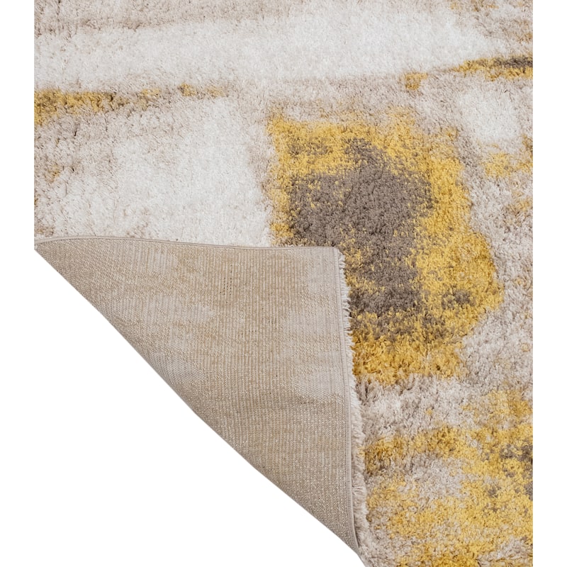 Noori Rug Lux Walsh Abstract Modern 2-inch Thick Shag Rug
