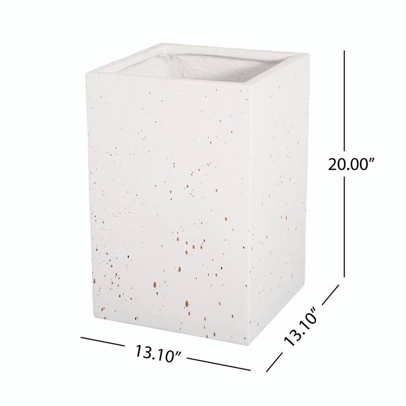 MGO Handmade Rectangle Planter Box, 20" Height