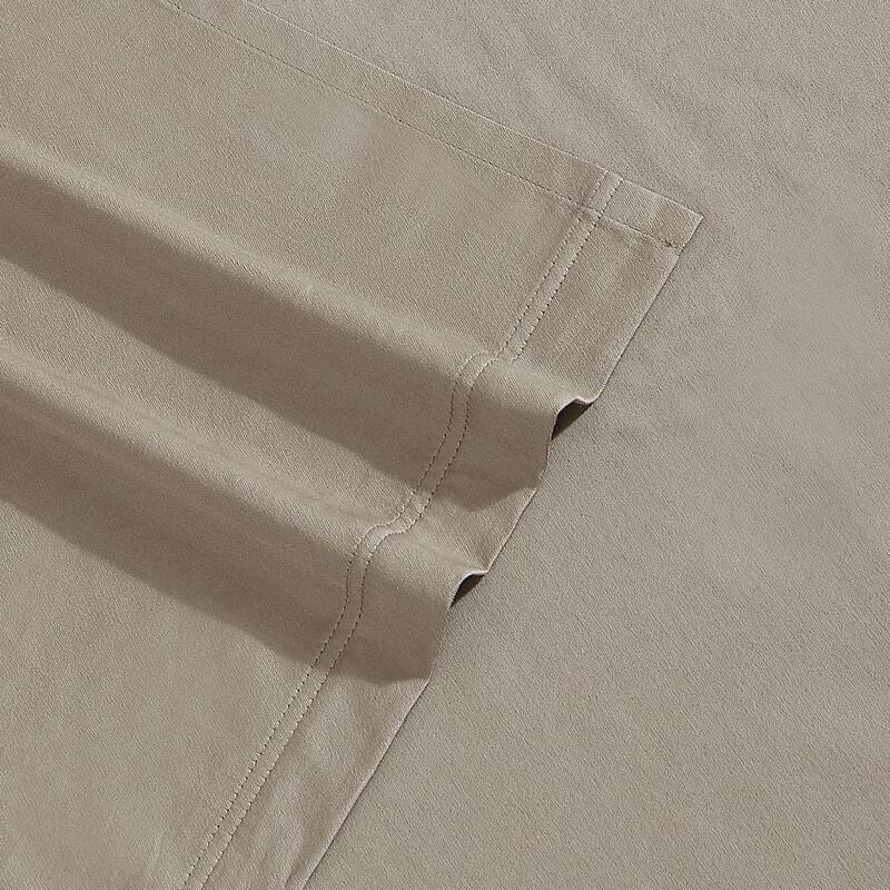 Calvin Klein Organic Earth Solid 4 Piece Sheet Set