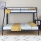preview thumbnail 5 of 18, Avenue Greene Casey Twin over Full Metal Bunk Bed