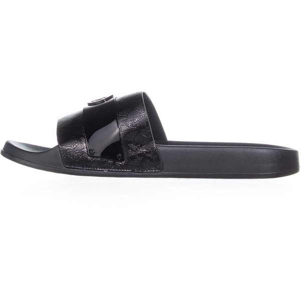 michael kors jett slide sandals