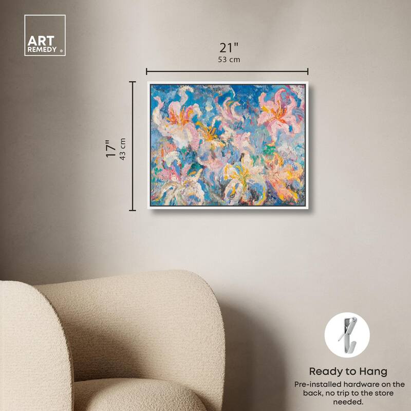 Pastel Riot I Canvas by Art Remedy