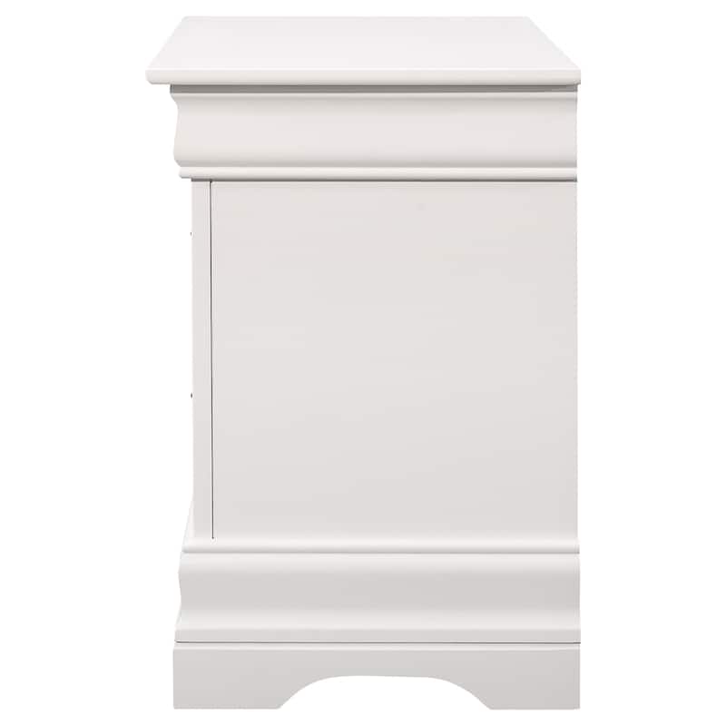 Louis Philippe Traditional 2-drawer Nightstand