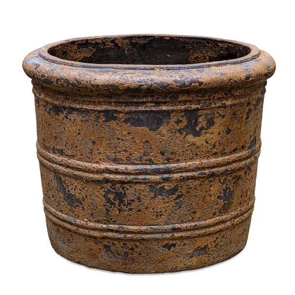 slide 2 of 5, Uttermost Weathered Relic Rustic Outdoor Planter