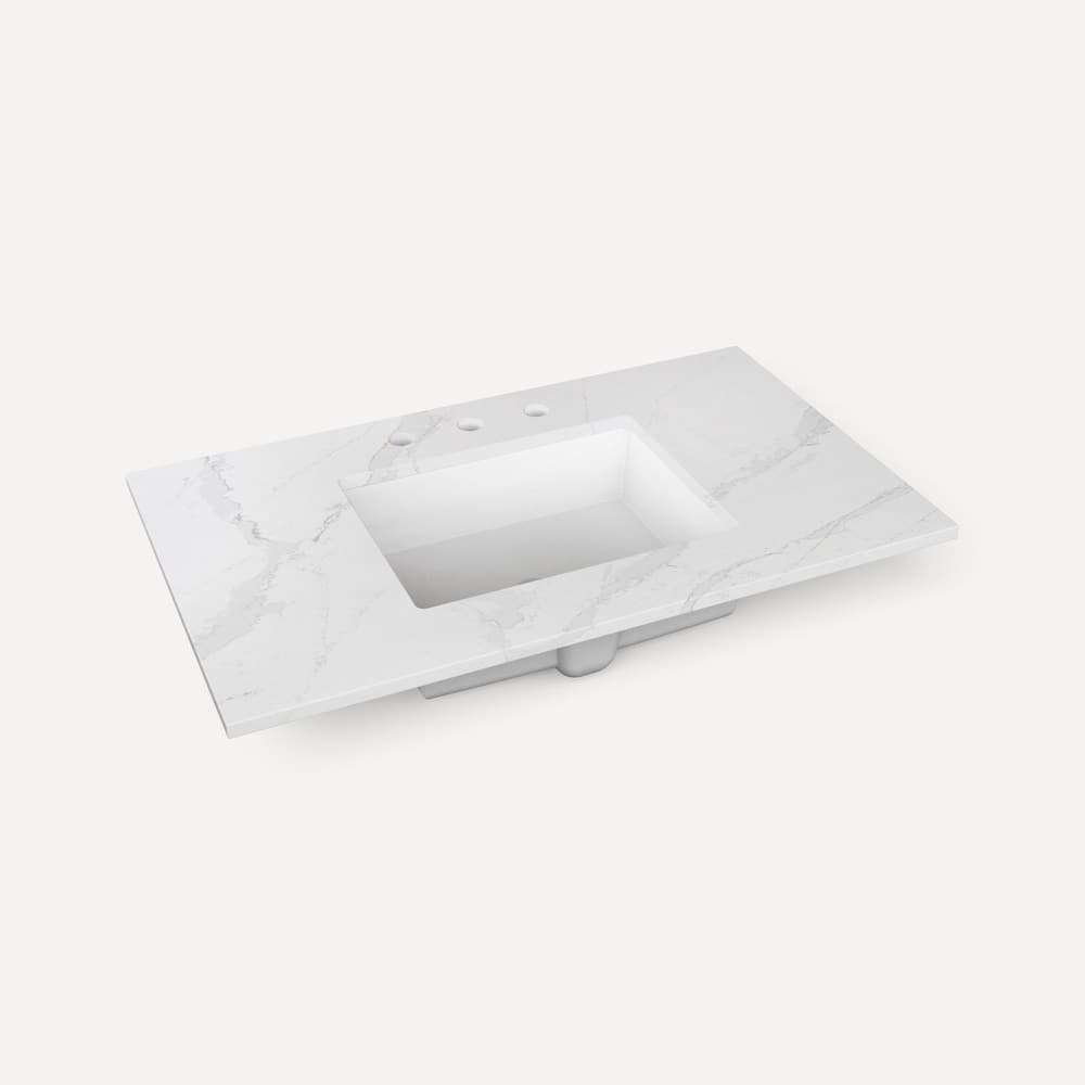 Robern TA36UCO-8CS2 Craft Series 36" Quartz Vanity Top