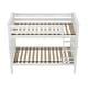 preview thumbnail 5 of 26, Now Furniture Solid Wood Twin Over Twin Bunk Bed with Straight Ladder