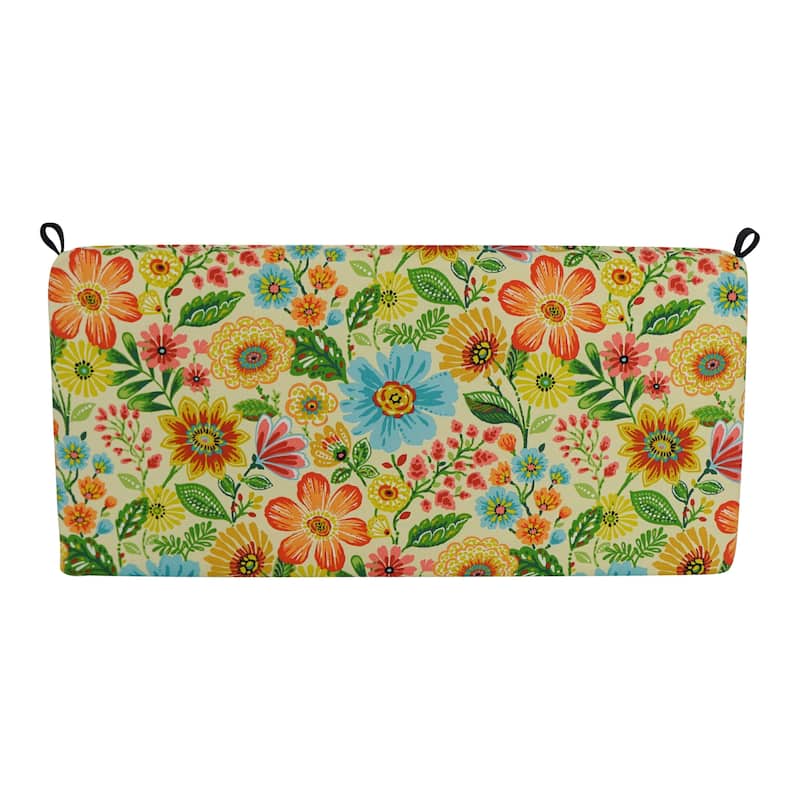 Blazing Needles 45-inch All-Weather Bench Cushion - 45 x 19