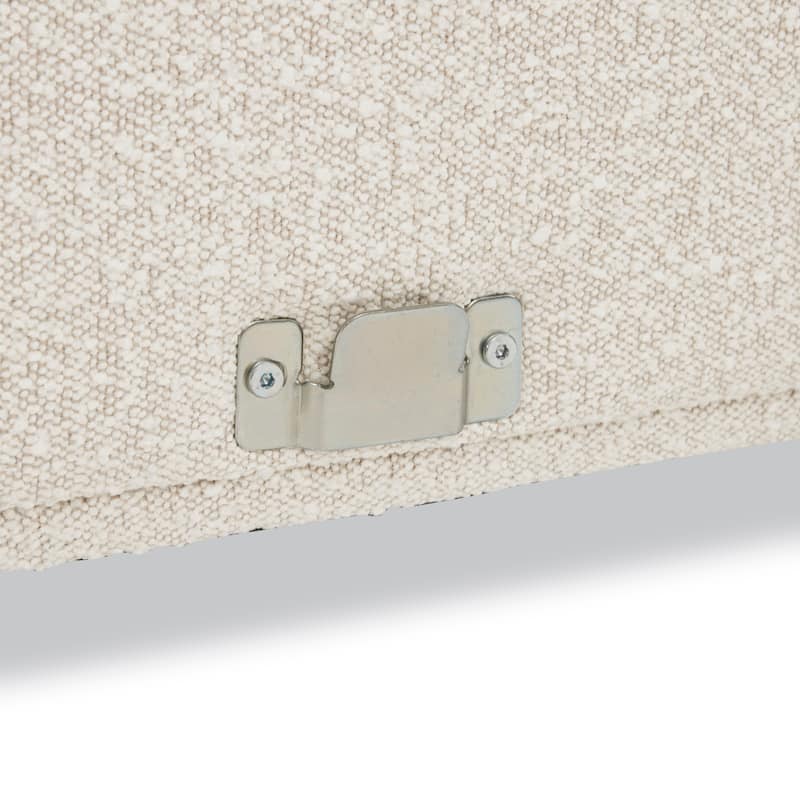 Poly & Bark Rue 113" Fabric Sectional Sofa