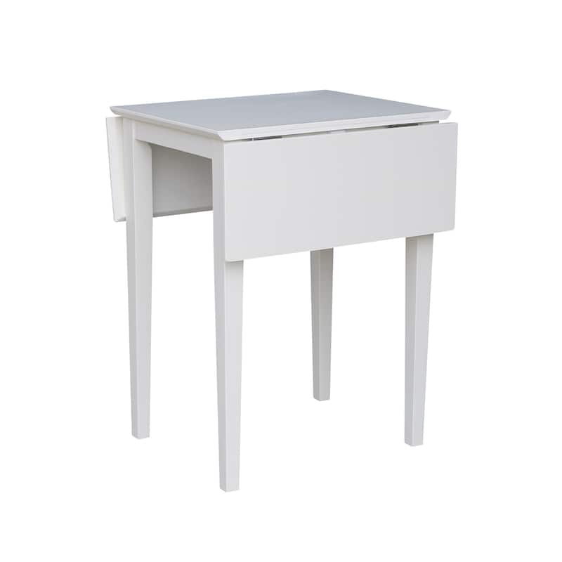 International Concepts Small Drop Leaf Shaker Style Dining Table