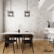 preview thumbnail 3 of 15, Hunter Doherty Convertible Pendant/ Semi-Flushmount - Kitchen Island, Entry, Dining - Industrial, Contemporary, Transitional