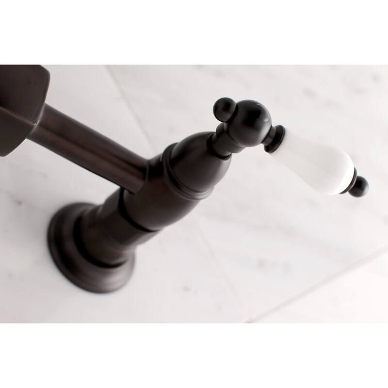 Heritage Two-Handle Wall Mount Bridge Kitchen Faucet