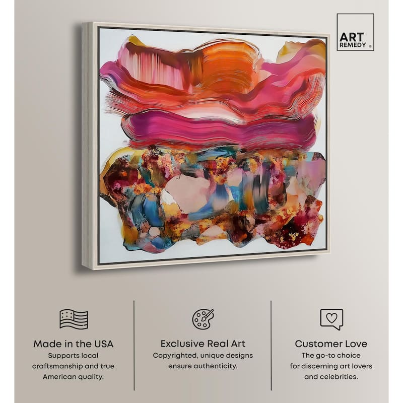 Flow State II Canvas by Art Remedy