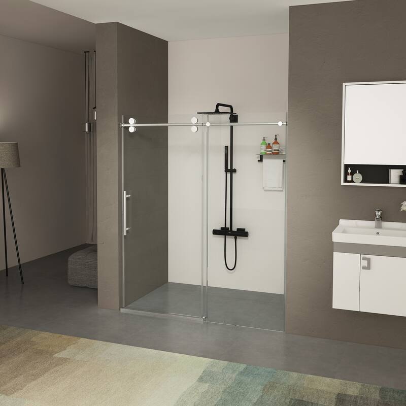 Frameless Shower Door, Sliding Shower Door
