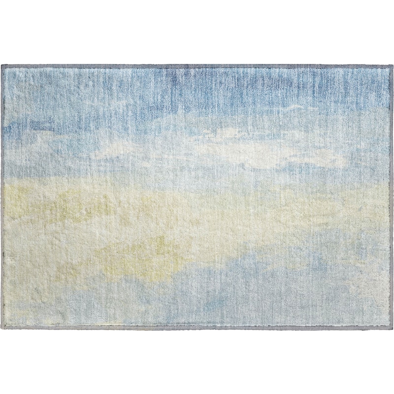 Premium Washable Super Soft Modern Watercolor Mayfield Rug