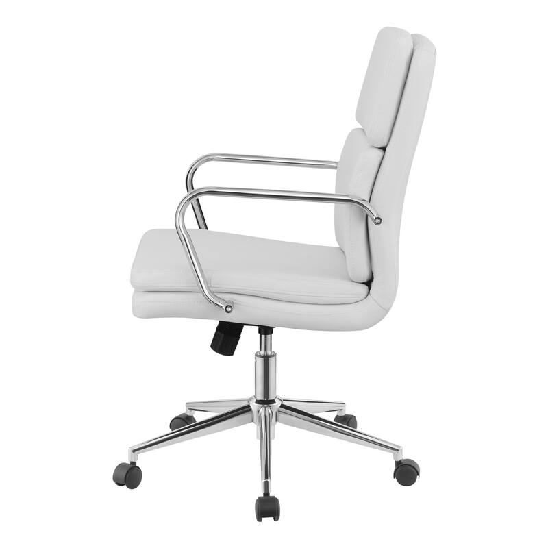 Ximena Upholstered Adjustable Mid Back Office Chair
