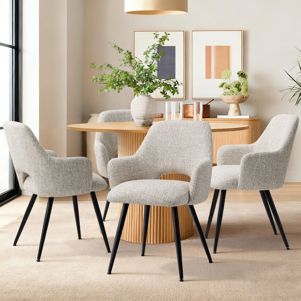 Upholstered Dining Armchair (Set of 4)