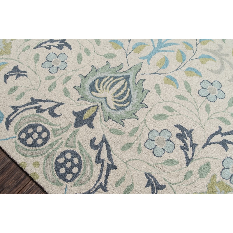 Momeni Newport Hand Tufted Wool Floral Area Rug