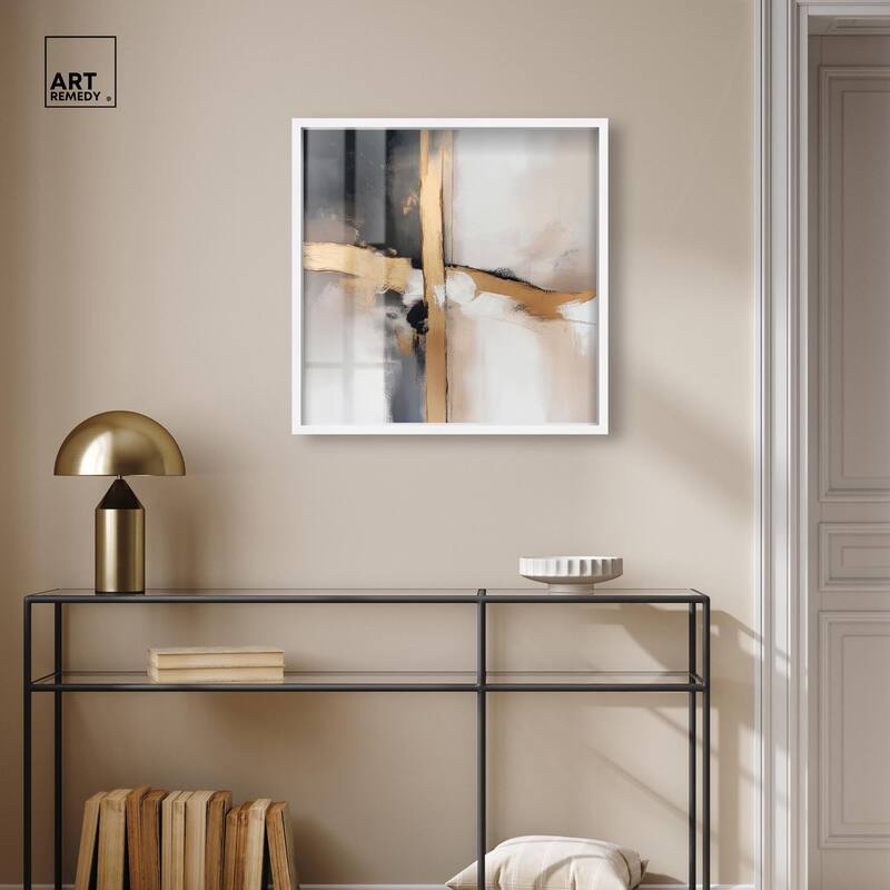 Golden Hour I Shadowbox by Art Remedy