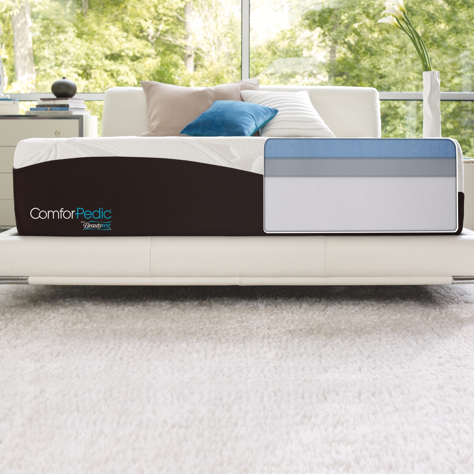 ComforPedic from Beautyrest Choose Your Comfort 8-inch Gel Memory Foam Mattress