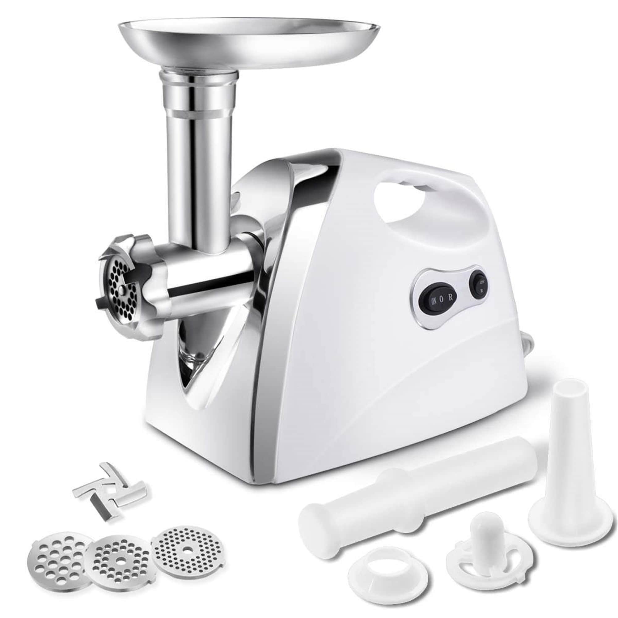 Stainless Steel Electric Meat Grinder, Sausage Stuffer Kit for Home - Bed  Bath & Beyond - 36583863