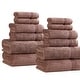 preview thumbnail 102 of 103, Superior Heritage Egyptian Cotton Absorbent 12-Piece Towel Set