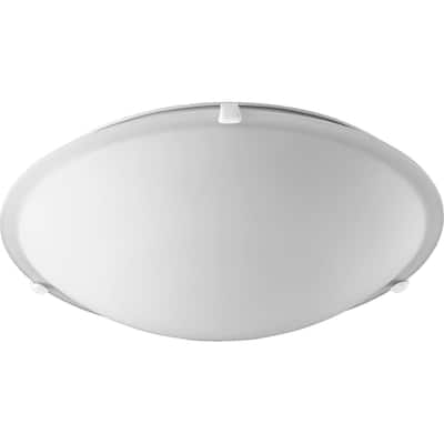 Quorum International 4 Light 20" Wide Semi-Flush Bowl Ceiling Fixture