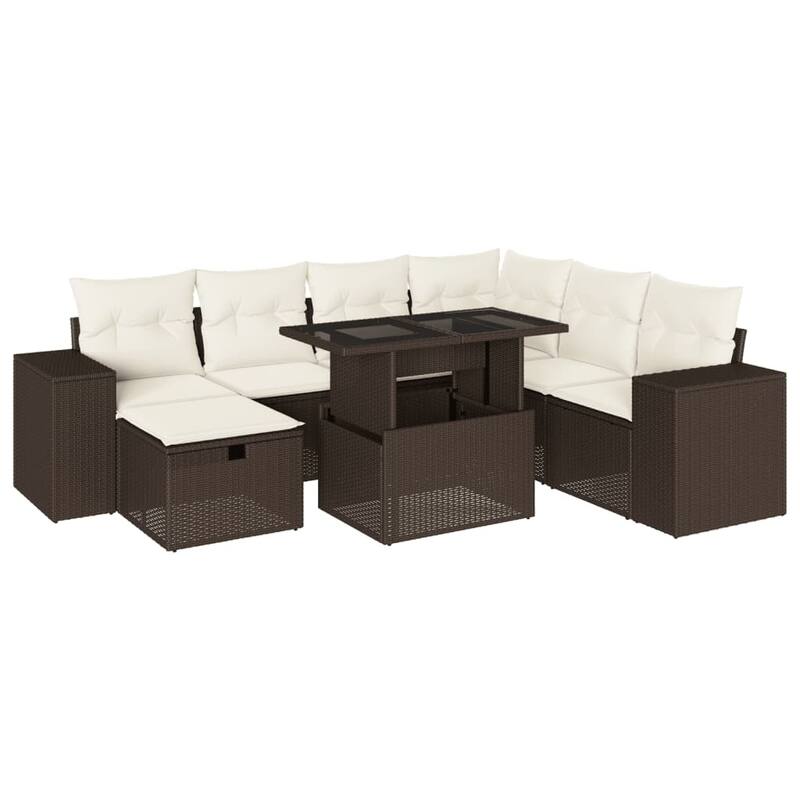 8 Piece Modular Outdoor Sofa Set