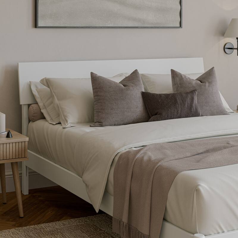 Bradford Platform Bed with Adjustable Headboard