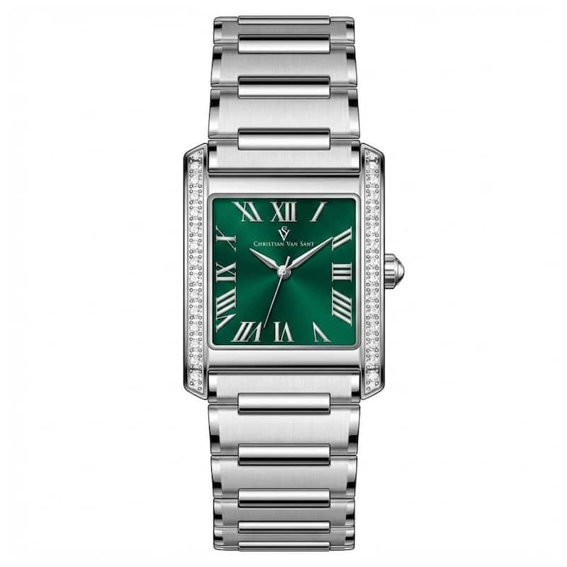 Christian Van Sant Women's Atelier Green Dial Watch - CV1283 - One Size