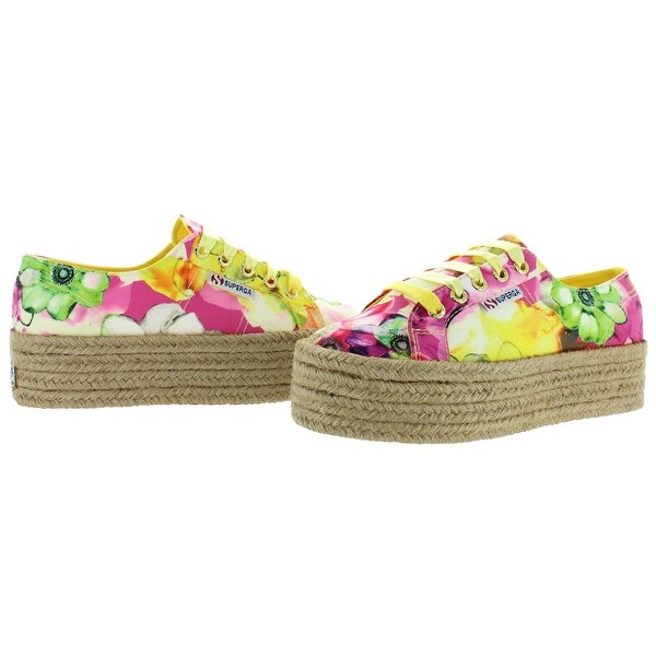superga floral sneakers