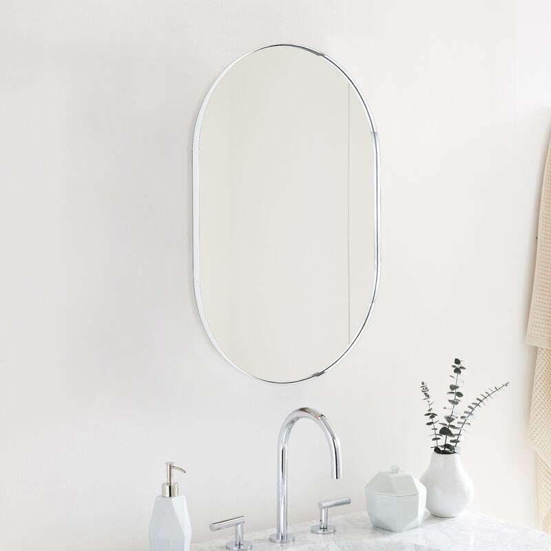 TEHOME Cristos Metal Wall Mirror