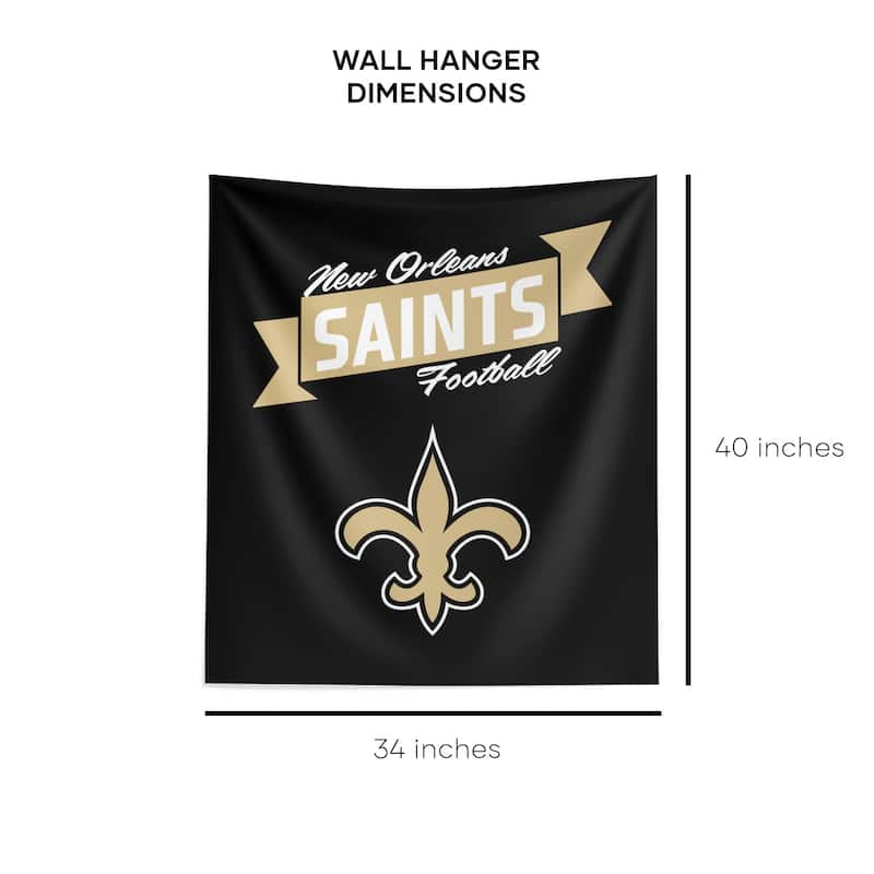 NFL New Orleans Saints Premium Wall Hanging - 34"x40"