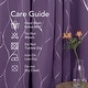 preview thumbnail 65 of 106, Deconovo Silver Line 52 Width Curtain Panel Pair (2 Panel)