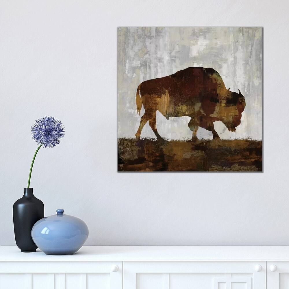 iCanvas "Bison" by Carl Colburn Canvas Print