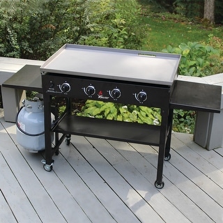 GrillFest 4-Burner Gas Griddle - 790SQin