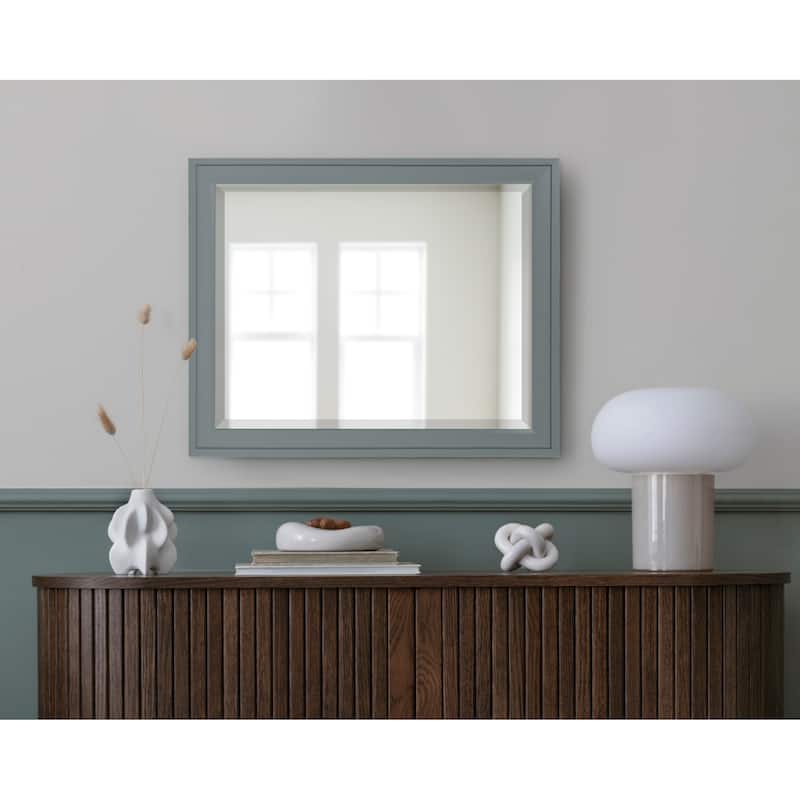 Bosc Framed Decorative Rectangle Wall Mirror
