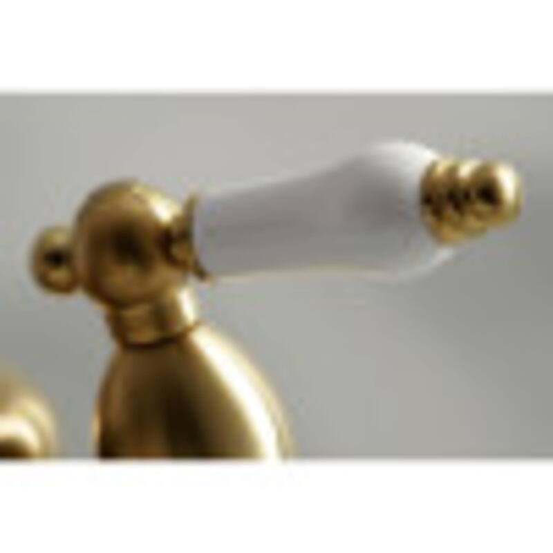 Kingston Brass Restoration 1.2 GPM Centerset Bathroom Faucet with