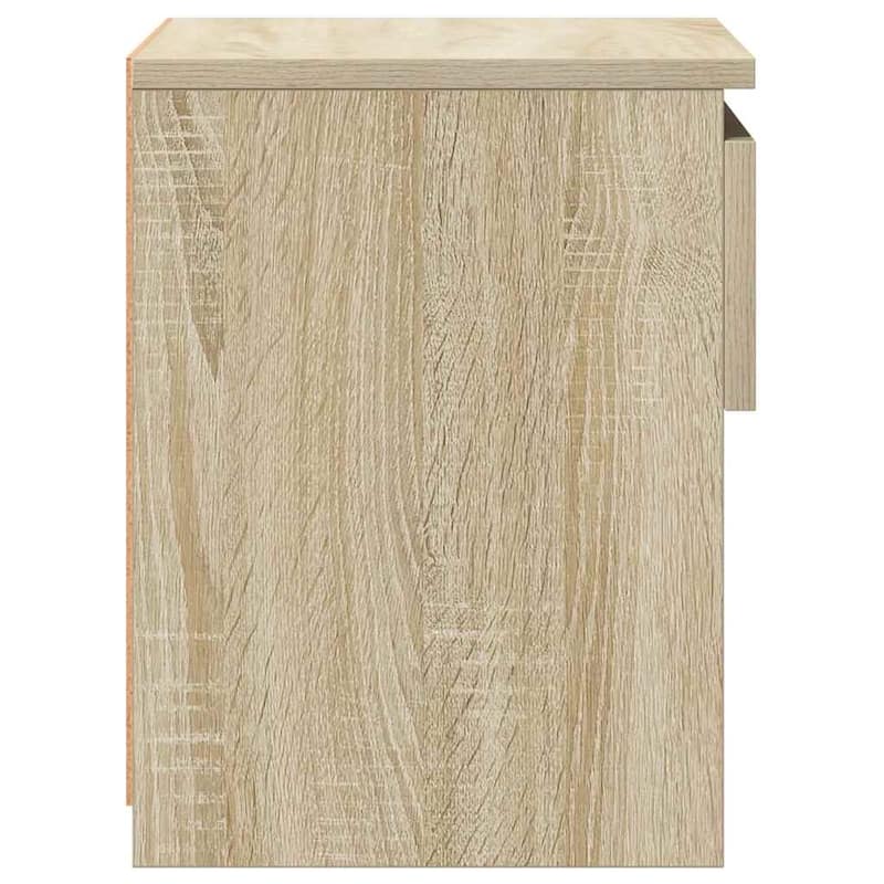 vidaXL Bedside Cabinet Engineered wood