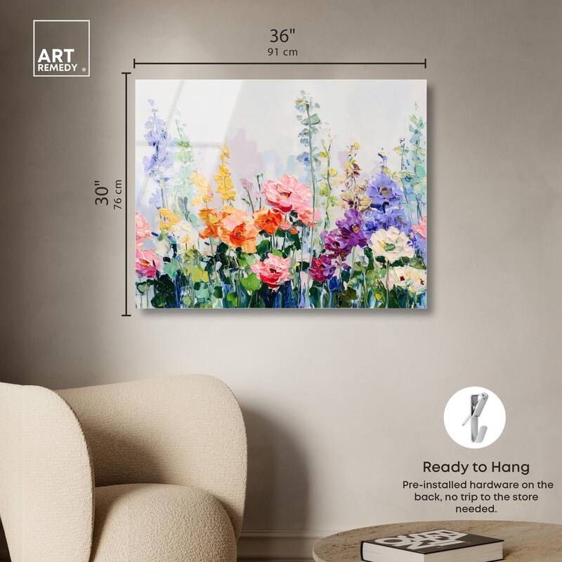 Summer Abundance II Acrylic by Art Remedy, Ready to Hang